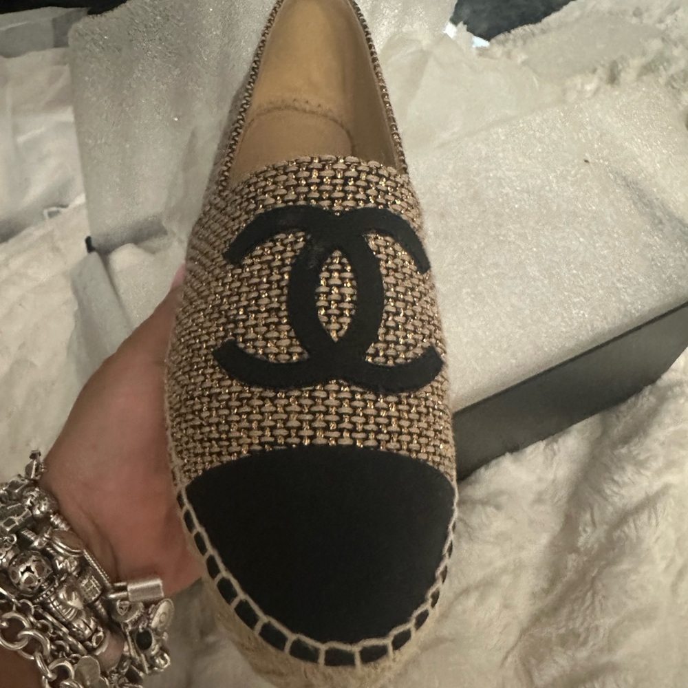 Chanel Espadrilles Size 38 Never worn